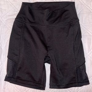 Pink biker shorts